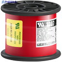 KYОWA UL耐熱ビニル絶縁電線 UL1007 AWG22 100M 赤 UL1007 AWG22 100M RD 1巻 ▼562-8532