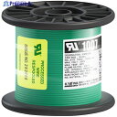 KYОWA UL耐熱ビニル絶縁電線 UL1007 AWG18 50M 緑 UL1007 AWG18 50M GR 1巻 ▼562-8613