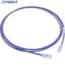 PANDUIT カテゴリ6A細径パッチコード 2m 紫 UTP28X2MVL UTP28X2MVL 1本 ▼785-3637