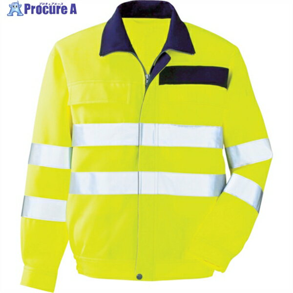ミドリ安全 高視認 ブルゾン イエロー M VE 324-UE-M 1着 ▼794-9588