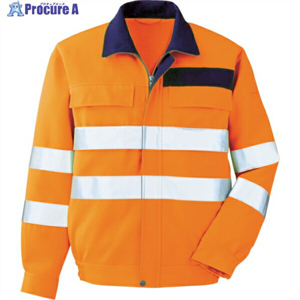 ミドリ安全 高視認 ブルゾン オレンジ LL VE 325-UE-LL 1着 ▼794-9677