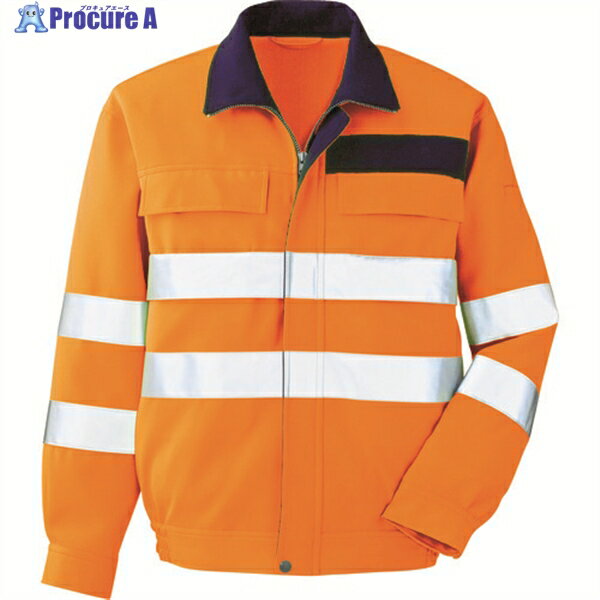 ミドリ安全 高視認 ブルゾン オレンジ S VE 325-UE-S 1着 ▼794-9693