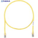PANDUIT カテゴリ5EUTPパッチコード 3m 黄 UTPCH3MYLY 1本 ▼818-0772