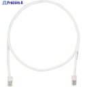 PANDUIT カテゴリ5EUTPパッチコード 5m オフホワイト UTPCH5MY 1本 ▼818-0783