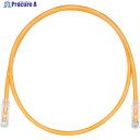 PANDUIT カテゴリ6UTPパッチコード 1m オレンジ UTPSP1MORY 1本 ▼818-0839