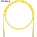 PANDUIT カテゴリ6UTPパッチコード 2m 黄 UTPSP2MYLY 1本 ▼818-0873