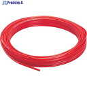 PISCO ポリウレタンチューブ レッド 6×4 20M UB0640-20-R 1巻 ▼818-2321