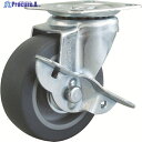 TRUSCO キャスター TYSシリーズ 自在 SP付 エラストマー車50mm TYSELB-50 1個 ▼818-5235