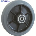 TRUSCO キャスター TYSシリーズ 車輪のみ グレーゴム 150Φ TYSW-150G 1個 ▼819-5393