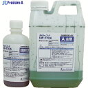 TC オッシャーコート コンクリート凹凸補修剤 6Kgセット C48グリーン UW-7706-C48 1S ▼819-5693