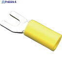 JST ビニル絶縁付角先開形端子(ストレート形) (100個入) V5.5-S4A 1袋 ▼827-9244【代引決済不可】