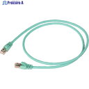 コーニング 【売切廃番】 Cat6A STPパッチコード10m 青緑 VOL-6ASFL-L10-TL 1本 ▼835-4828