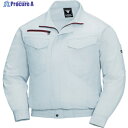 XEBEC 綿ポリ混紡ペンタス空調服XE98001-22-5L シルバーグレー XE98001-22-5L 1着 ▼115-8909