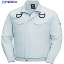 XEBEC 綿ポリ混紡ペンタスフルハーネス仕様空調服XE98101-22-L シルバーグレー XE98101-22-L 1着 ▼115-8963