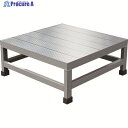 TRUSCO アルミ製溶接一体構造型作業台 一段(完成品) W600×D600×H250 WTDB-6625 1台 ▼207-4486