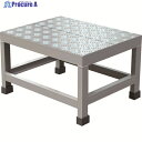 TRUSCO アルミ製溶接一体構造型作業台 縞板タイプ 一段(完成品) W500×D400×H300 WTDBC-5430 1台 ▼207-4490