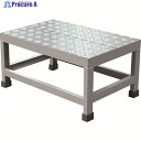 TRUSCO アルミ製溶接一体構造型作業台 縞板タイプ 一段(完成品) W600×D400×H300 WTDBC-6430 1台 ▼207-4493