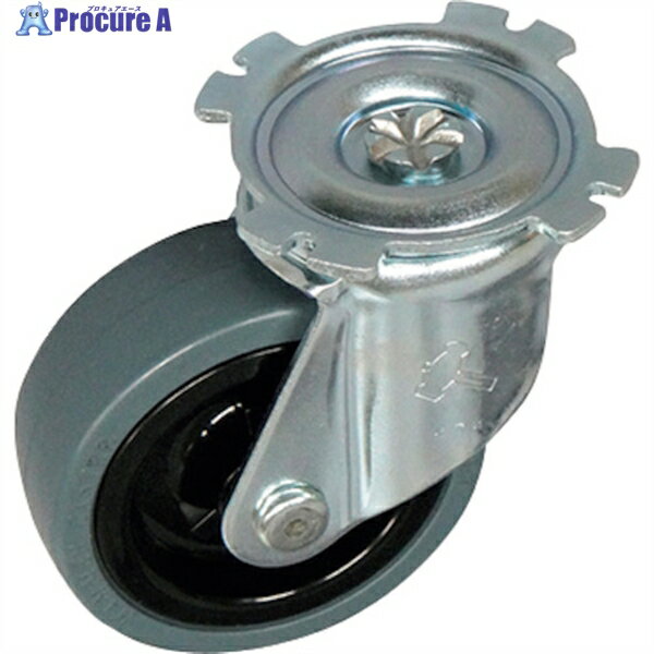 yazaki ミニポリトラー用メンテナンスパーツ 車輪径Φ75 交換用キャスター ゴム車輪 YJ-75RT YJ75RT 1個..