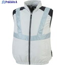 XEBEC 空調服ベストXE98025-22-SS シルバーグレー XE98025-22-SS 1着 ▼369-0378