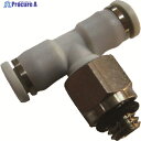 CONVUM チューブ継手 メイルブランチ ティー 適合チューブ外径D:4×4mm 接続口径:M5×0.8 WPT04-M5C 1個 ▼375-6882