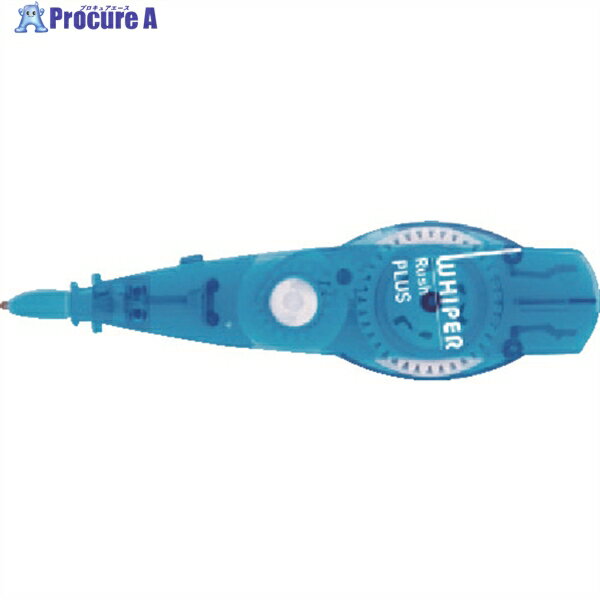 PLUS 43450)ホワイパ-ラッシュ カ-トリッジ6m テ-プ幅6mm ライトブル- WH-066R-LBL 1個 ▼407-8209