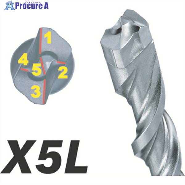 ボッシュ コンクリートドリル SDSプラスビットX5L 10.5×165 X5L105165 1本 ▼416-6191
