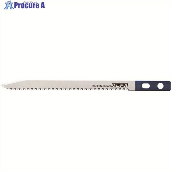 OLFA 木工用鋸用替刃 挽き廻し鋸刃 1枚入 ブリスター XB217 1箱 ▼469-8606