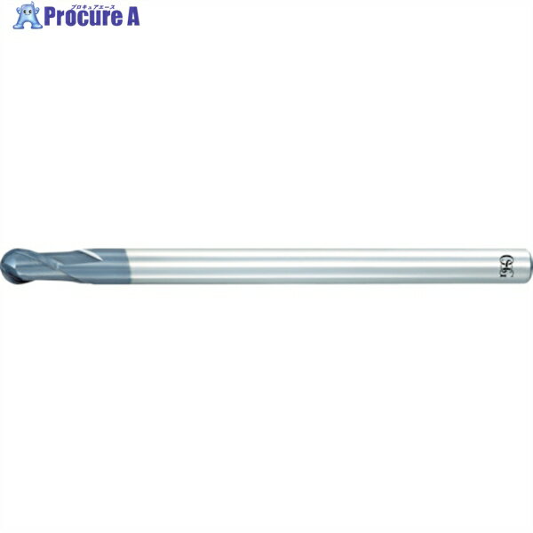 OSG WXコート2刃ボールエンド形 2刃 ボール半径0.25mm 刃径1.1mm 3105050 WXLEBDR0.25X1.1X4(3105050) 1本 ...