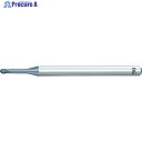 OSG 超硬ボールエンドミル WXLコート2刃(深リブボール形) ボール半径0.15mm 刃長0.24mm 首下長0.6mm 3110306 WXLLNEBDR0.15X0.6X4(3110306) 1本 ▼633-7872 ●YA513(4)