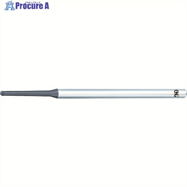 OSG WXLコート2刃ペンシルネックボールエンド形 ボール半径1.5mm 刃長2.4mm 首下長50mm 3170346 WXL-PC-EBD-R1.5X1....