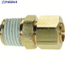 チヨダ スリーブコネクターニップル 10mm・R1/8 YPN-10-01 1個 ▼808-3137