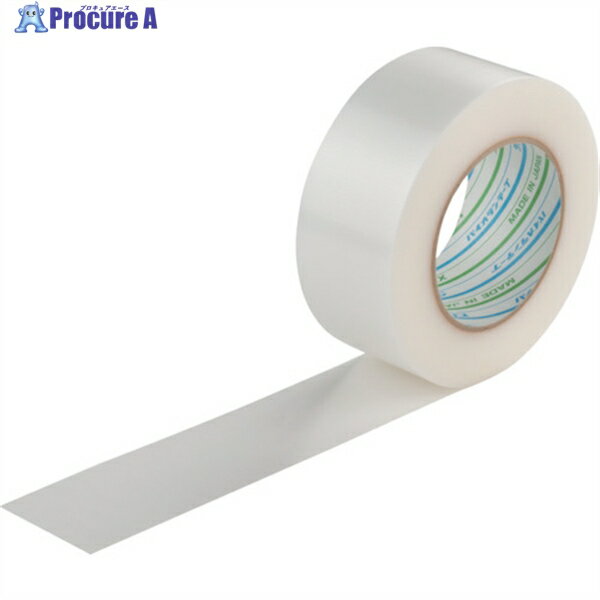 パイオラン 塗装・建築養生用テープ 50mmx50m クリア Y-09-CL-50MM-50M 1巻 ▼836-4010