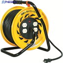 NICHIDO 電工ドラム マジックリール アースなし 30m Z-304D 1台 ▼164-5102