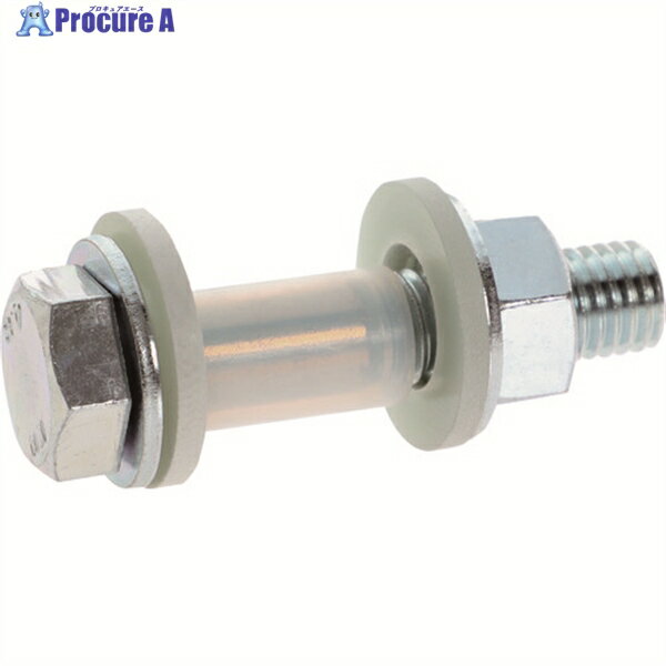 TRUSCO フランジ用ボルトナットセット 絶縁スリーブ・絶縁ワッシャー付 10K-15A用 ZB10K-15A 1S ▼207-4582