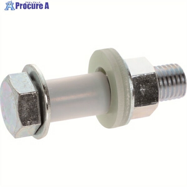 TRUSCO フランジ用ボルトナットセット 絶縁スリーブ・絶縁ワッシャー付 10K-32A/40A/50A用 ZB10K-32A40A50A 1S ▼207-4...