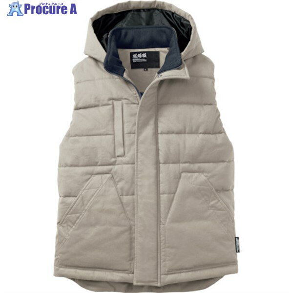 XEBEC 防寒ベスト213-39-4L サンドベージュ 213-39-4L 1着 ▼102-7511