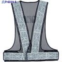 XEBEC 夜光ベスト18710グレー 18710-GY 1着 ▼296-0150