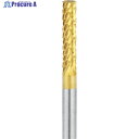ナカニシ チタンコート超硬カッター 円筒型 ダブルカット φ3×14×軸φ3 21212 1本 ▼311-1903