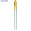 ナカニシ チタンコート超硬カッター 砲弾型 ダブルカット φ3×6×軸φ3 21241 1本 ▼311-1946