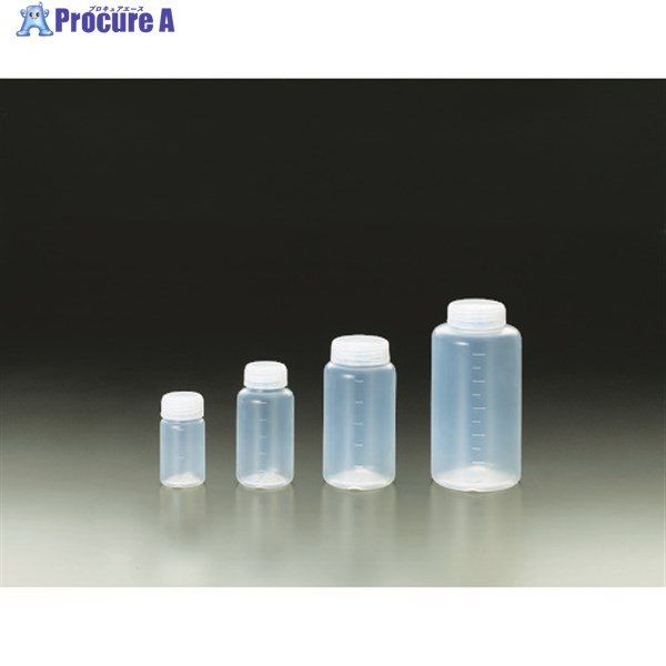 サンプラ PFA広口ボトル(中栓なし) 250ml 18109 1個 ▼330-0137