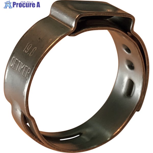 Oetiker PG167 ステップレスイヤークランプ Φ16.6 - 19.8mm 16702498 1個 ▼340-1727
