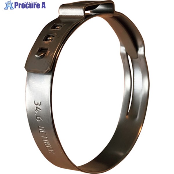 Oetiker PG167 ステップレスイヤークランプ Φ31.4 - 34.6mm 16700044 1個 ▼340-1741