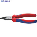 KNIPEX 丸ペンチ コンフォートハンドル 160mm 2202-160 1丁 ▼446-7434