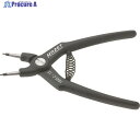 HAZET スナップリングプライヤー(穴用) 爪先端径1.3mm 1845C-12 1丁 ▼584-4096