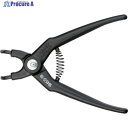 HAZET スナップリングプライヤー(穴用) 爪先端径1.8mm 1845D-19 1丁 ▼584-4134