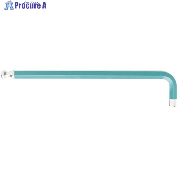 PBスイスツールズ 212L-1.5LG ロングボールレインボーレンチ 水色 212L-1.5RB 1本 ▼595-0488