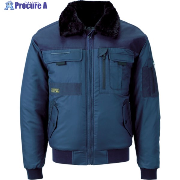 XEBEC 222 現場服 防寒ブルゾン 3L 紺 222-10-3L 1着 ▼799-5911