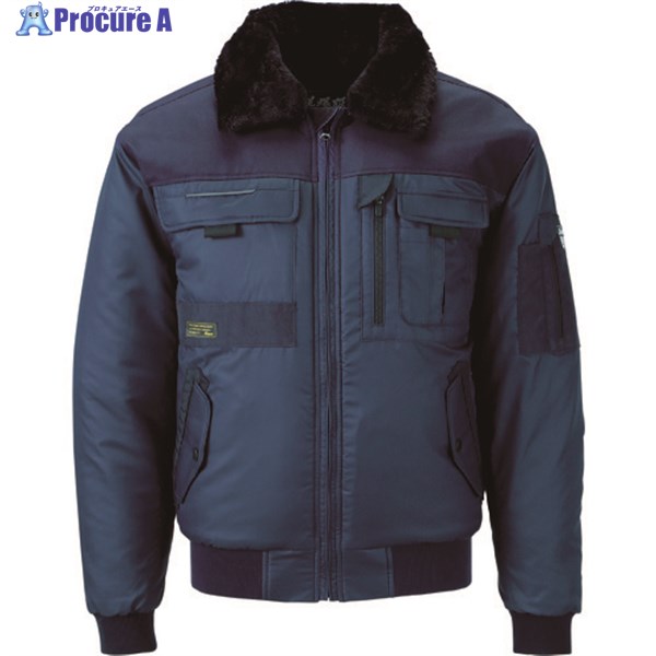 XEBEC 222 現場服 防寒ブルゾン M 紺 222-10-M 1着 ▼799-5946