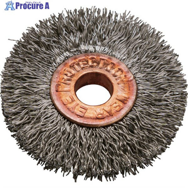 BURRTEC コパーセンターホイルブラシ C-1 1/4 1652100 1枚 ▼805-1331