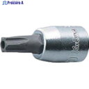 Ko-ken トルクスビットソケット 差込角6.35mm 対辺T30H 2025.28-T30H 1個 ▼811-8416
